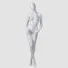 F-2202-AH Fashion likelife looking female mannequins glossy white standing