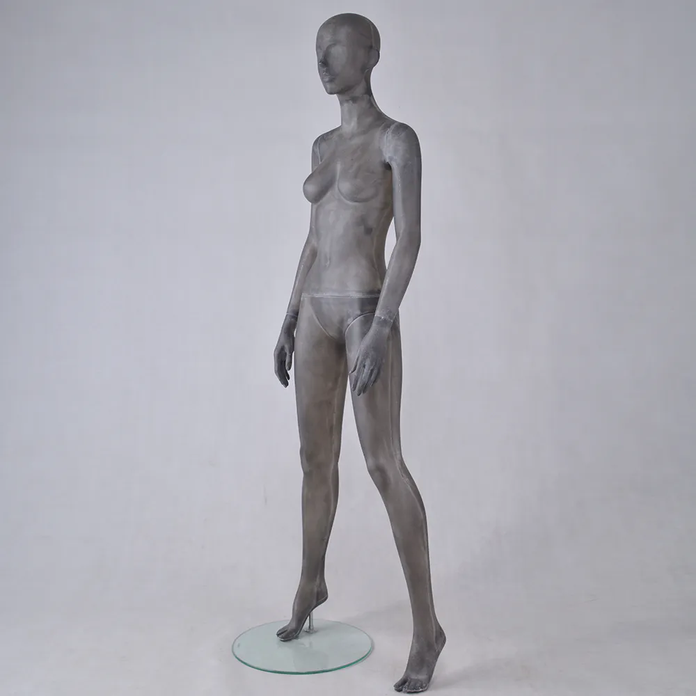 TG-01 Resin color body mannequins female black fiberglass mannequin