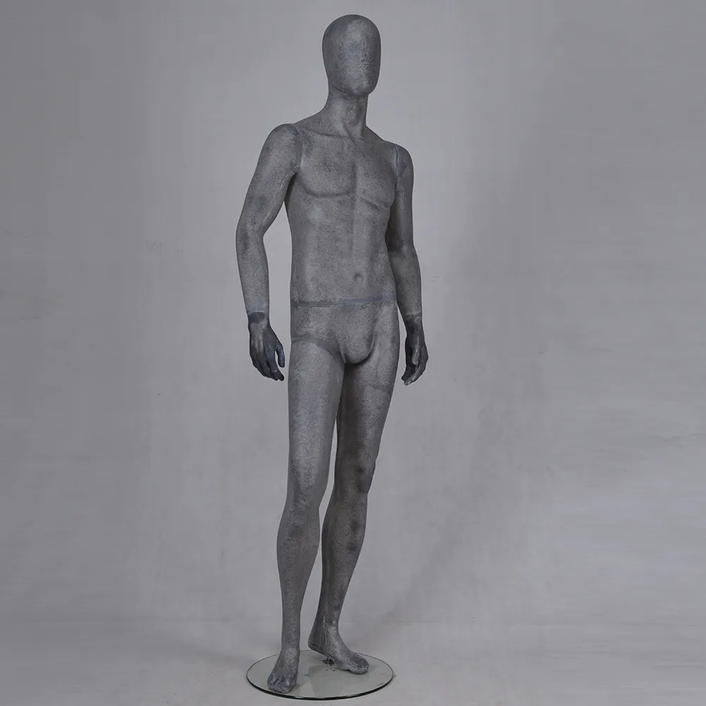 YB-1 Resin color full body sexy male mannequin abstract display mannequins sale