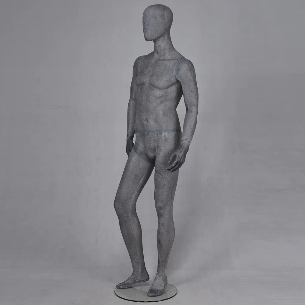 YB-1 Resin color full body sexy male mannequin abstract display mannequins sale