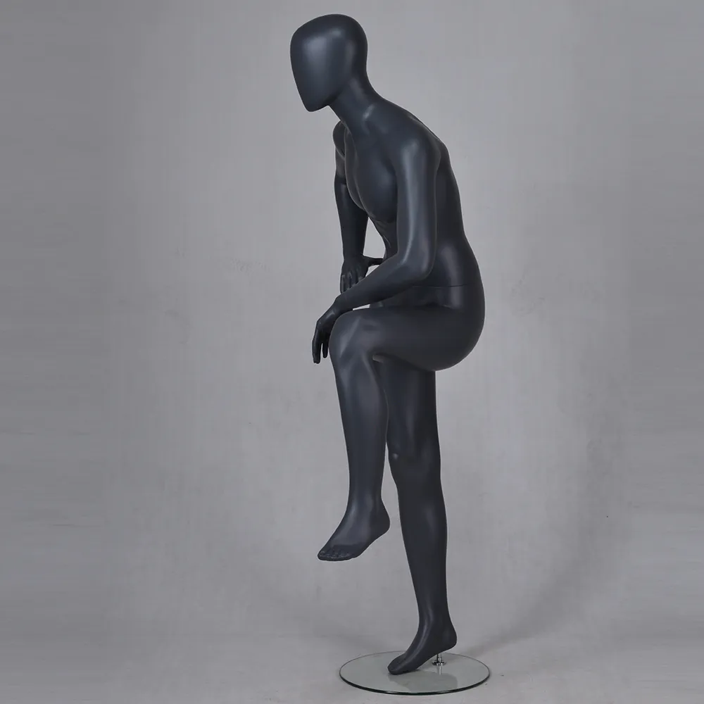 IAN-7 Standing full body high fashion mannequins male with bald head