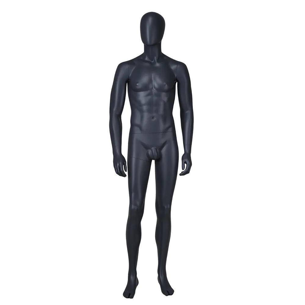 IAN-4 New style window display full body black male mannequin