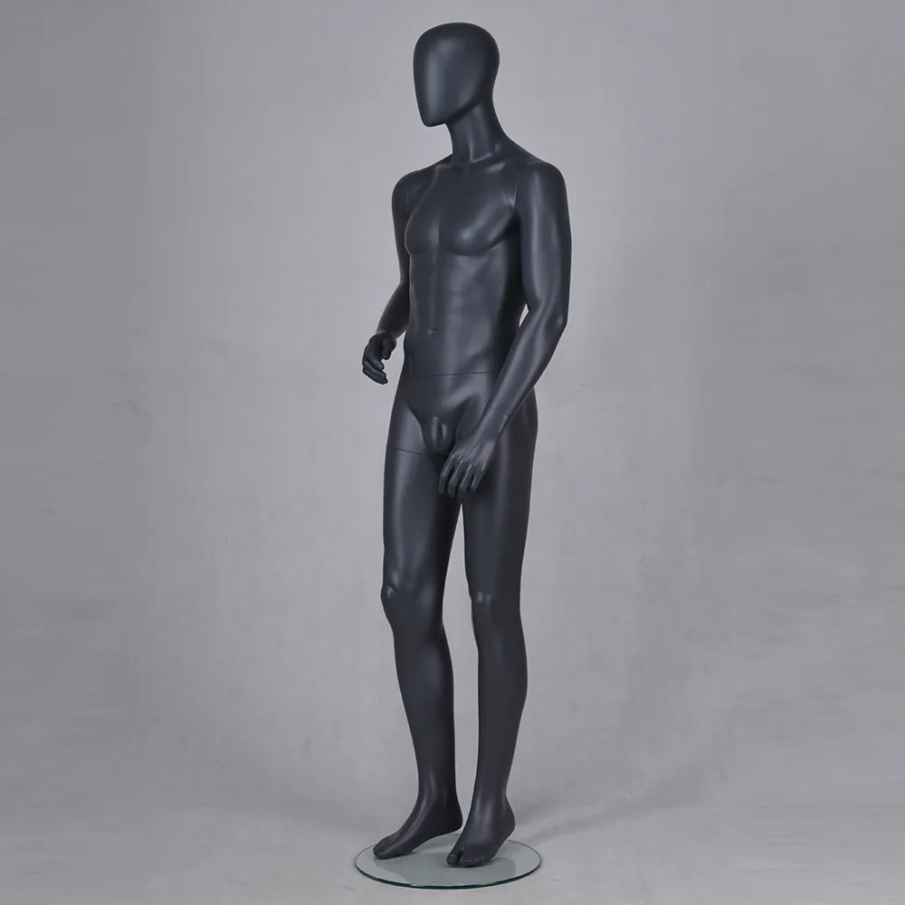 IAN-3 Black abstract male mannequin cloth full body men suit display mannequin