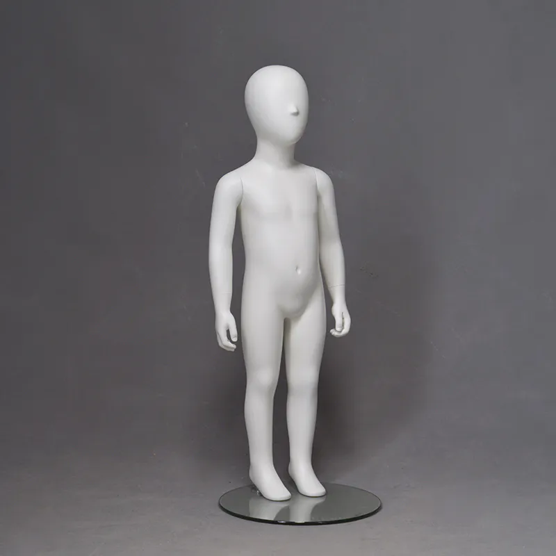 PRIM-225 Staringht standing fashion girls mannequin for store display kids mannequin