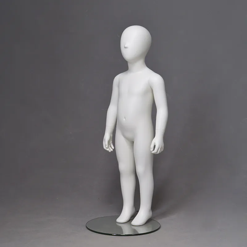 PRIM-225 Staringht standing fashion girls mannequin for store display kids mannequin