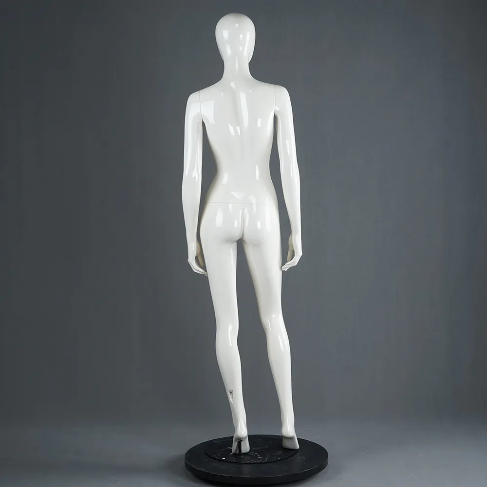SQF-2 Standing female fiberglass mannequin for window display