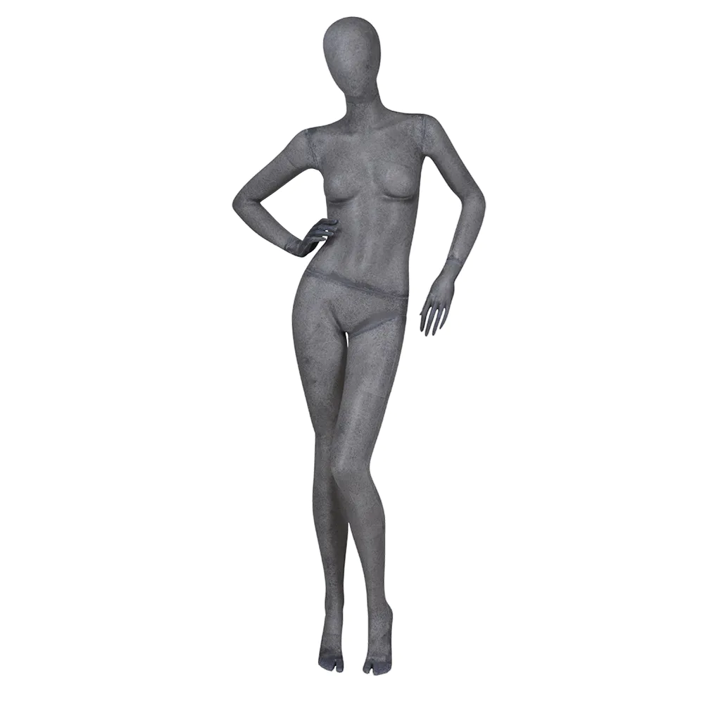 KF-01 Resin color female mannequin full body for display