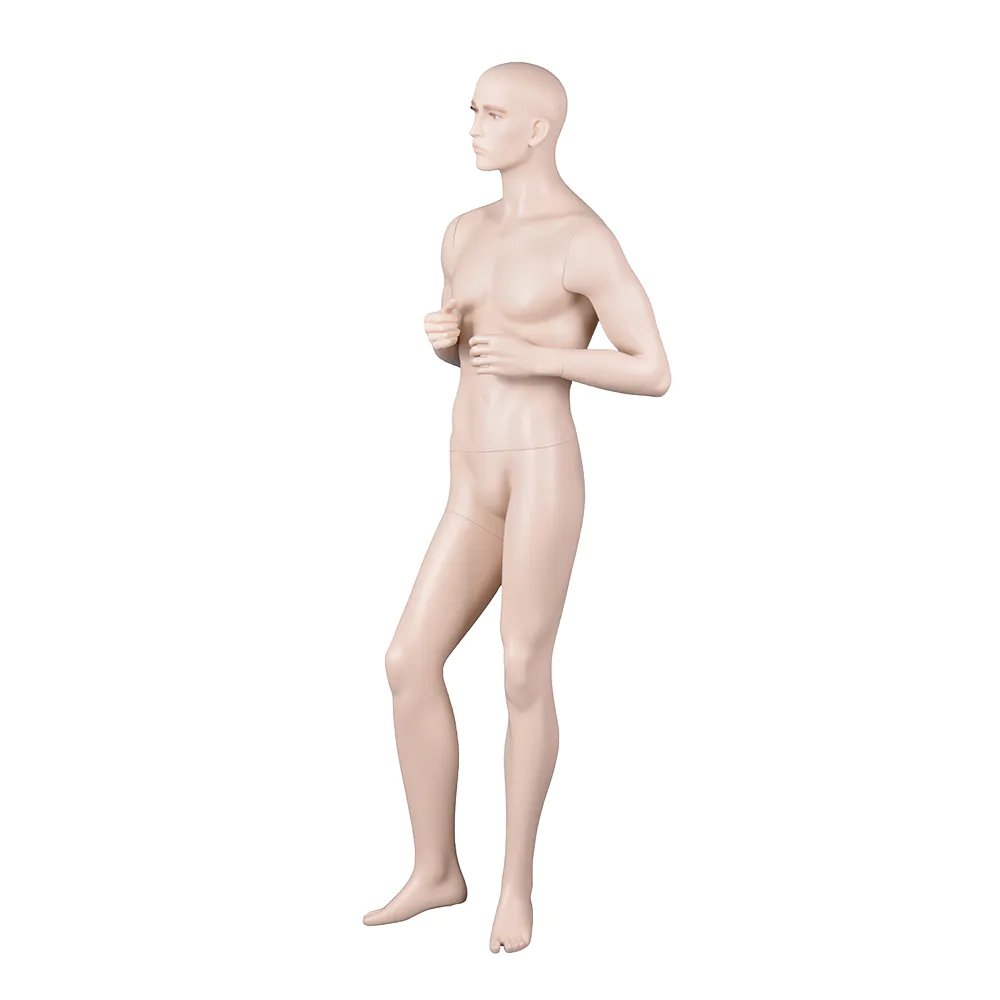 CM-32 Cheap realistic make-up male mannequin with head adjustable