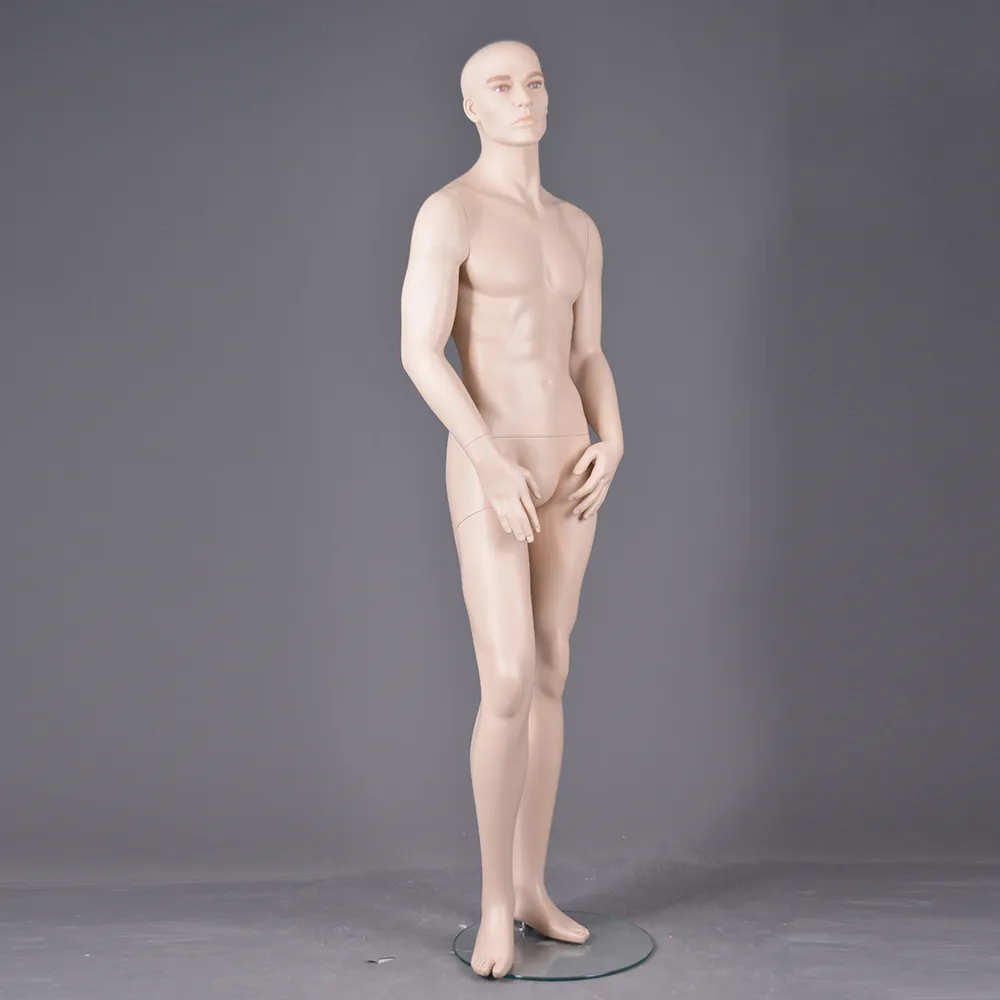 CM-28 Custom realisct make-up mannequin male full body fashion design for display
