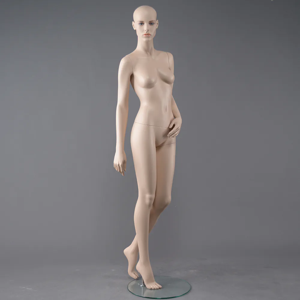 RMF-4 Cusotm female full body mannequin skin color for display