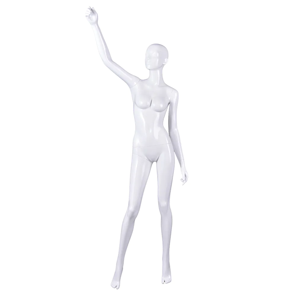 RNF-2 Ssexy full body style female mannequins glossy white ifelike dummy for retail store display