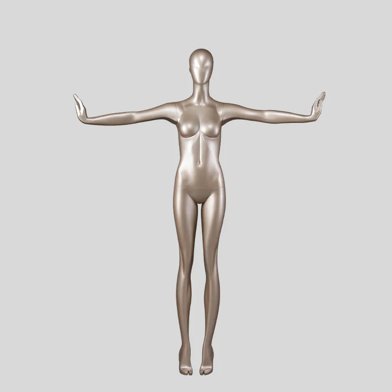 90-S11 Tall and slim fiberglass dummy full body female forms for store dummies mannequins