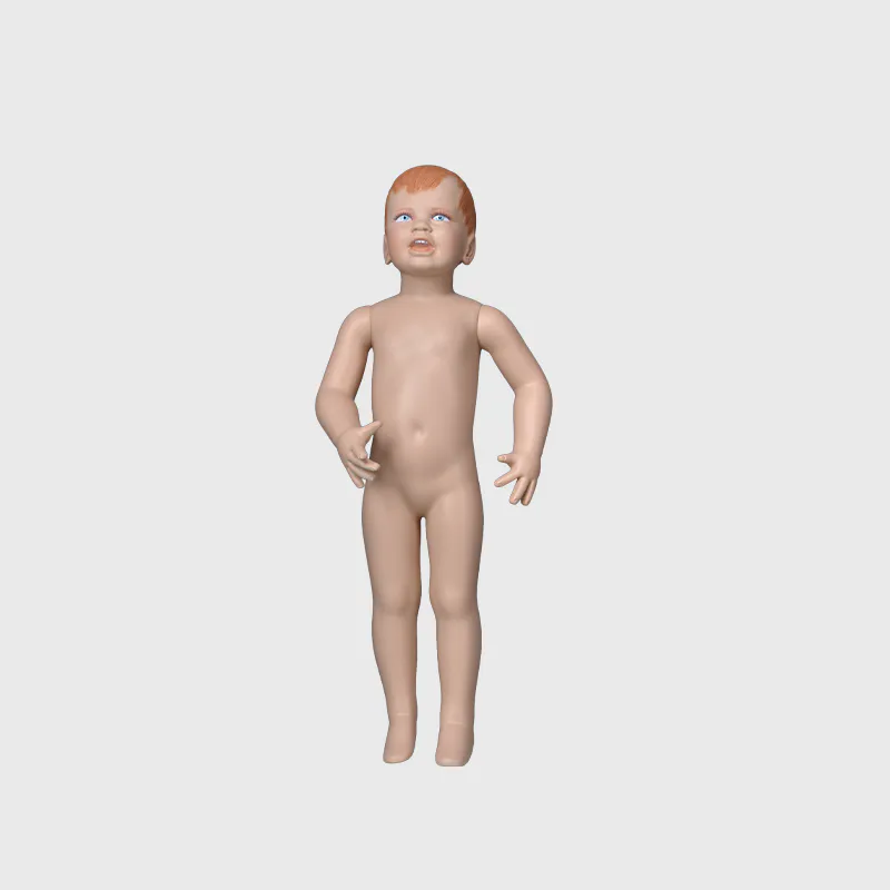 Skin color babies display mannequins child dummy