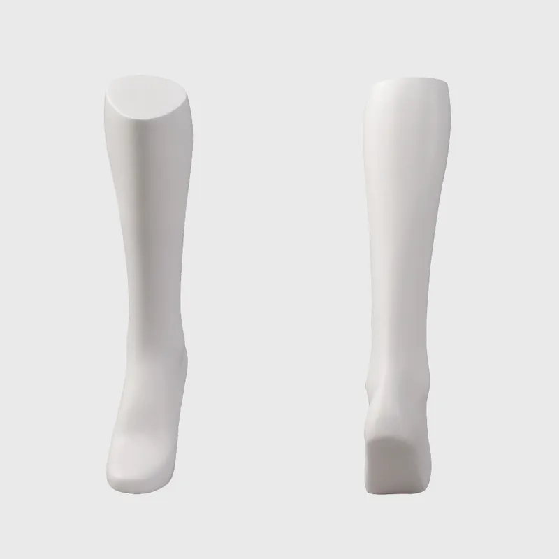 Female feet mannequin for socks display
