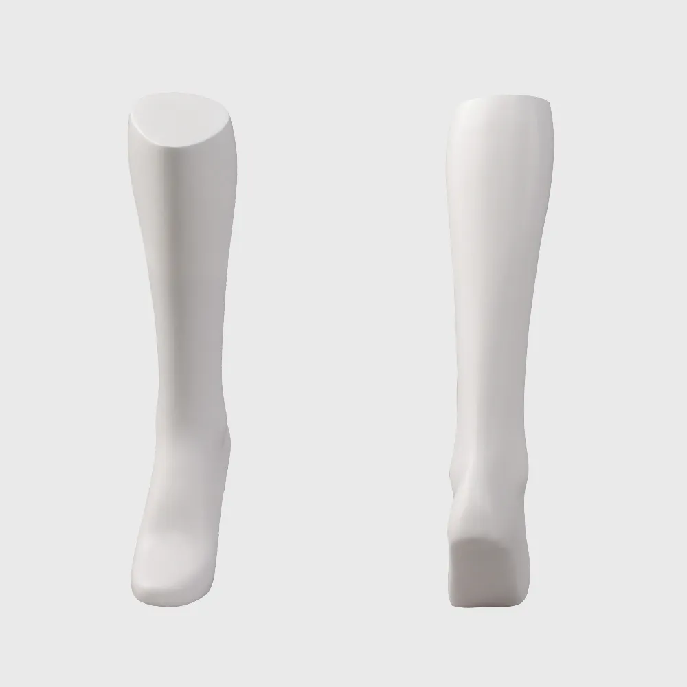 Female feet mannequin for socks display