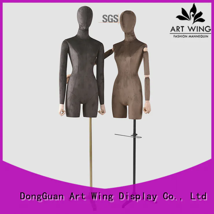 Art Wing dummy female dress form supplier for supermarket