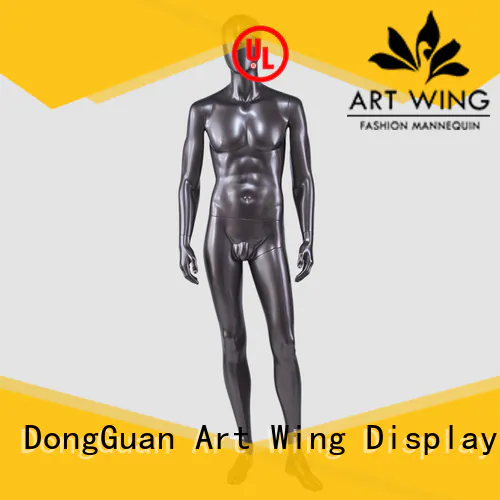 YSM-7 Full body mannequin standing naked male military mannequin