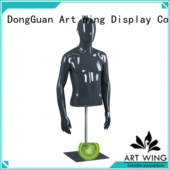 kba glossy black mannequin customized for shop Art Wing